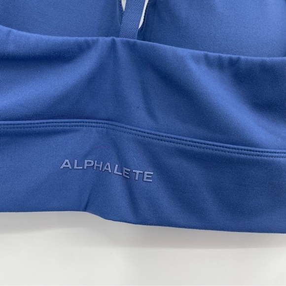 Alphalete Alphalux wonder bra blue Sz XS - Picture 3 of 5